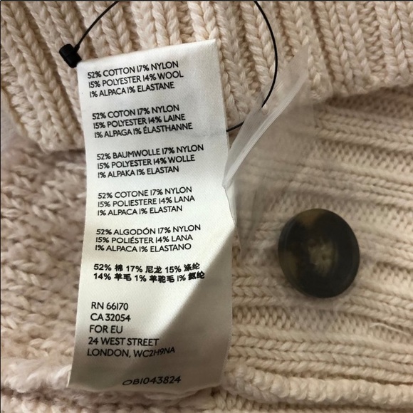 Free people oversized cardigan cream oversized - Picture 11 of 11